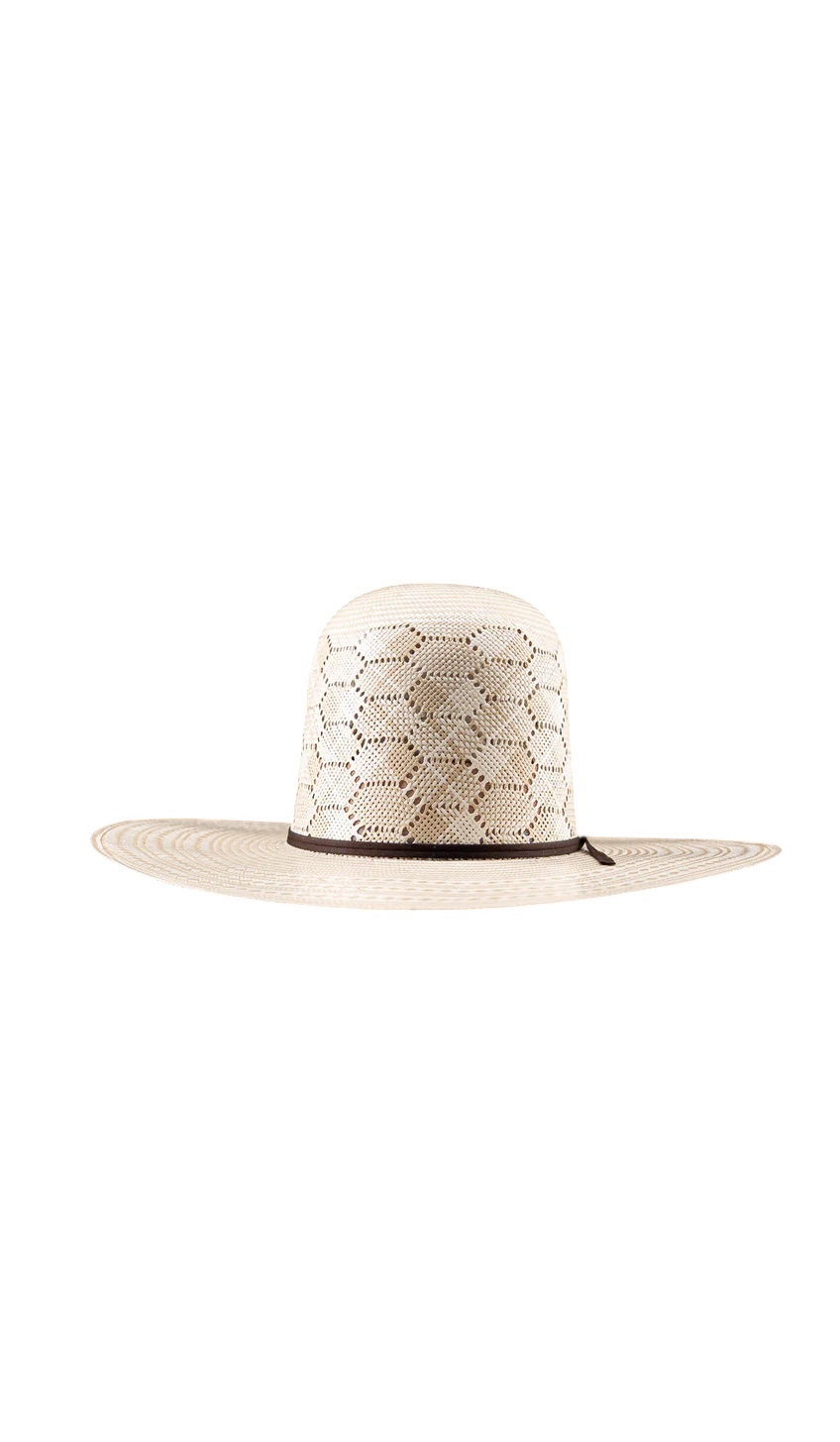 Open Crown Straw Cowboy Hat Factory